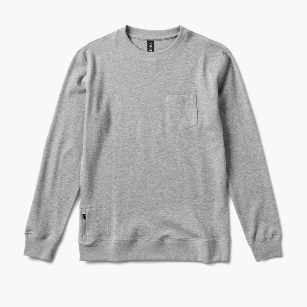Vuori Jeffreys Pullover - Large Grey